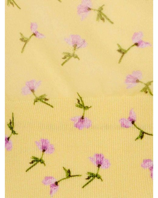 Jil Sander Yellow Cardigan