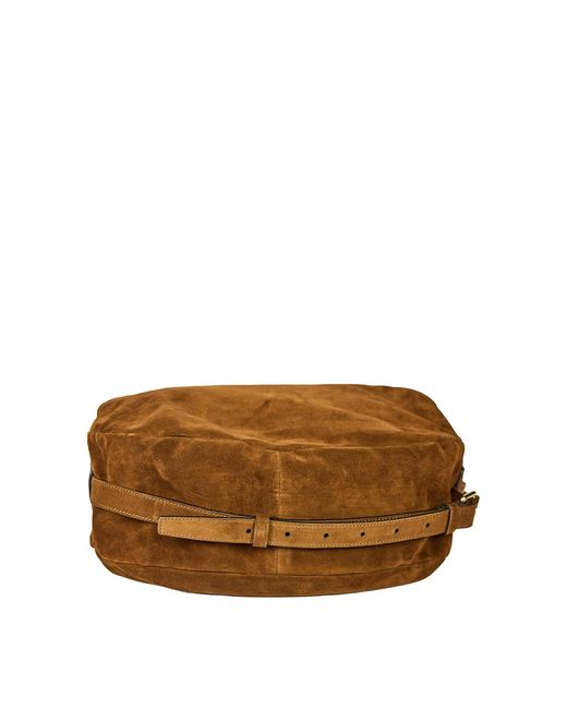 Moschino Brown Handle Me Bag