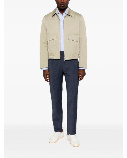 Berwich Blue Pants for men