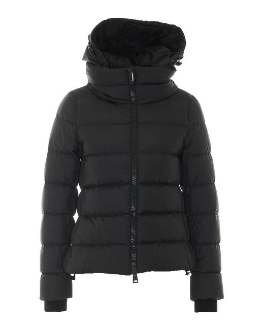Herno Black Chamonix Down Jacket