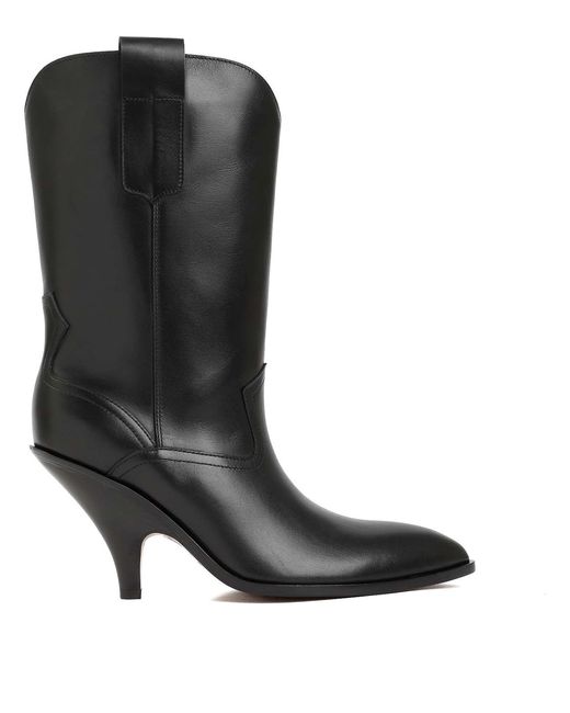 Bally Black Lavyn Leather Boots