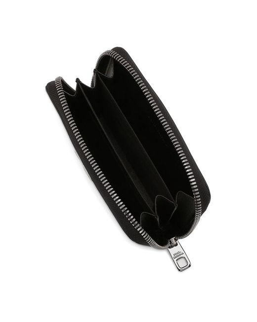 Dolce & Gabbana Black Leather Wallet for men