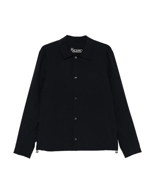 Herno Black Outerwear for men