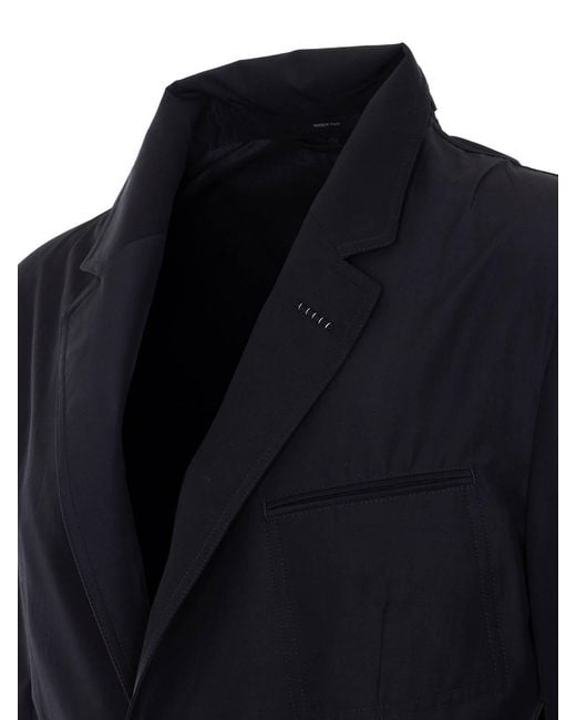 Tom Ford Blue Parachute Jacket for men