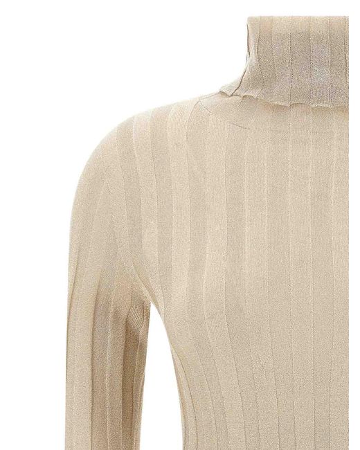 Fabiana Filippi Natural Lurex Sweater
