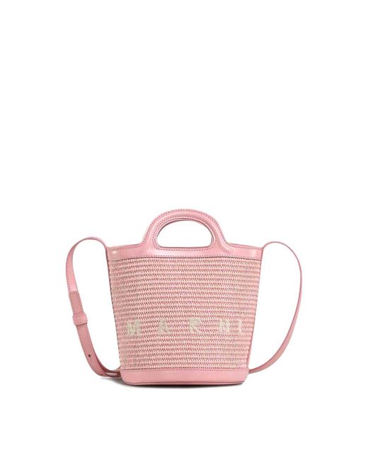 Marni Pink Tropicalia Small Bag