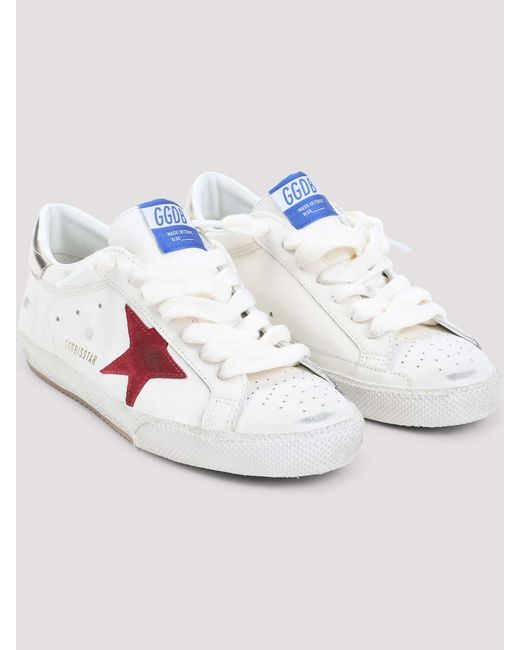 Golden Goose Deluxe Brand Pink Super Star Sneakers for men