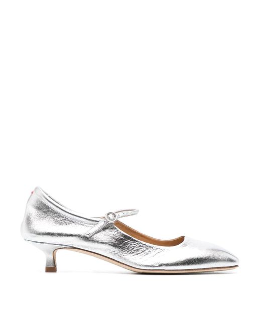 Aeyde White Ines Pumps