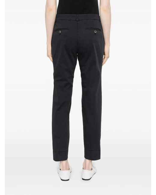 Peserico Blue Straight Leg Trousers