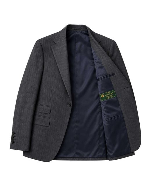 Franzese Collection Black Single-Breasted Bugatti Suit for men