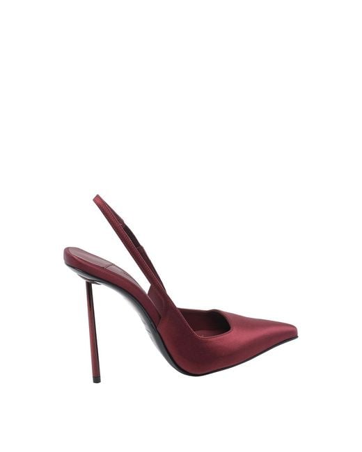 Le Silla Purple Amelia Pump Slingback