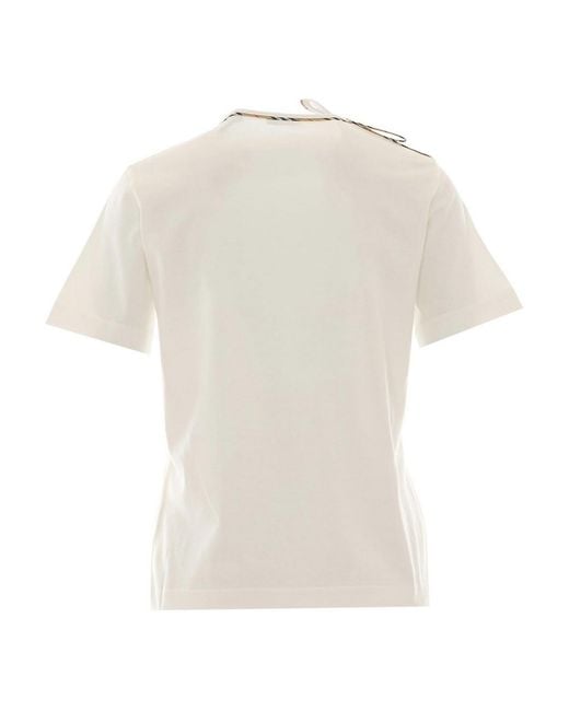 Burberry White T-Shirt