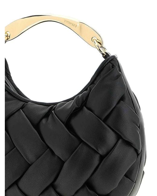 Twinset Black Weaved Handbag
