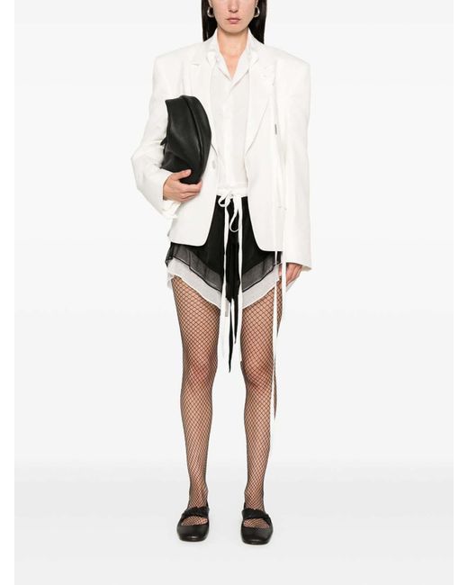 Ann Demeulemeester White Jacket