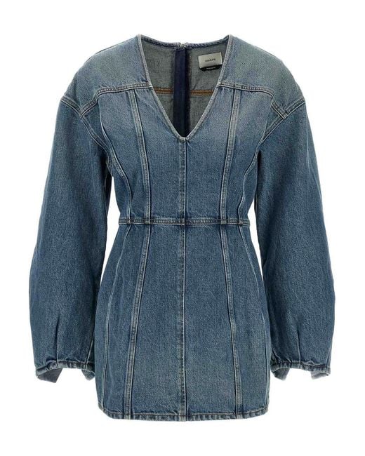 Haikure Blue Denim Dress