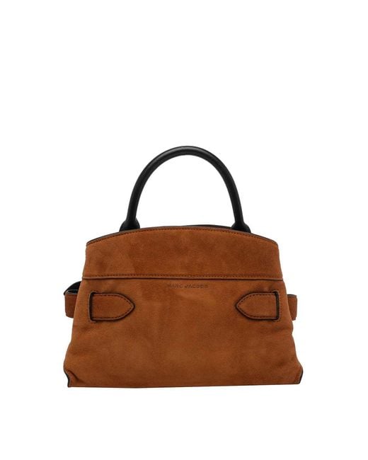 Marc Jacobs Brown Copper The Small Satchel Bag