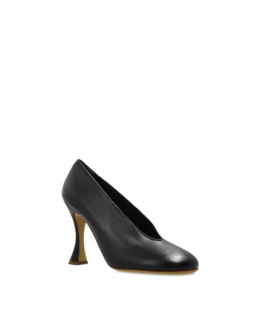 Moschino Black Heritage Pumps