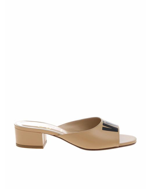 Vivienne Westwood Natural Initial Sandals In