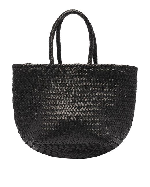 Dragon Diffusion Black Grace Small Basket Bag