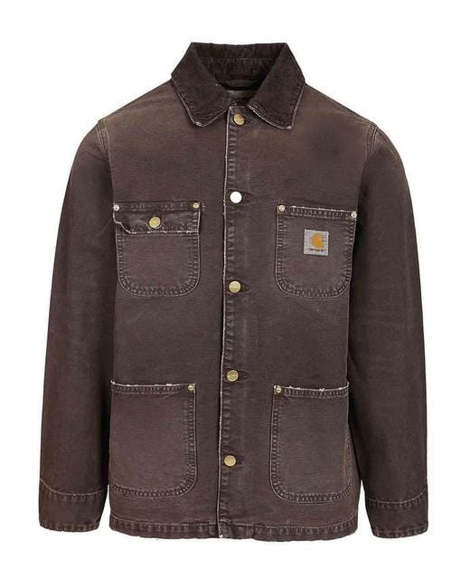 Carhartt Brown Chore Jacket for men
