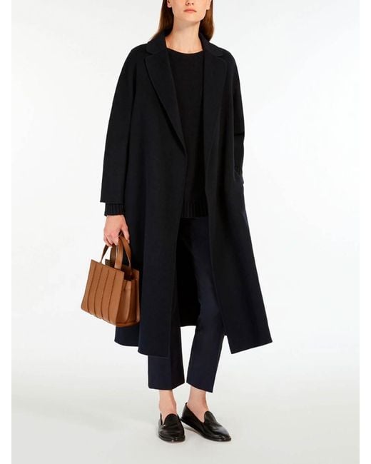 Max Mara Black Maxmara 'S Esturia Coat
