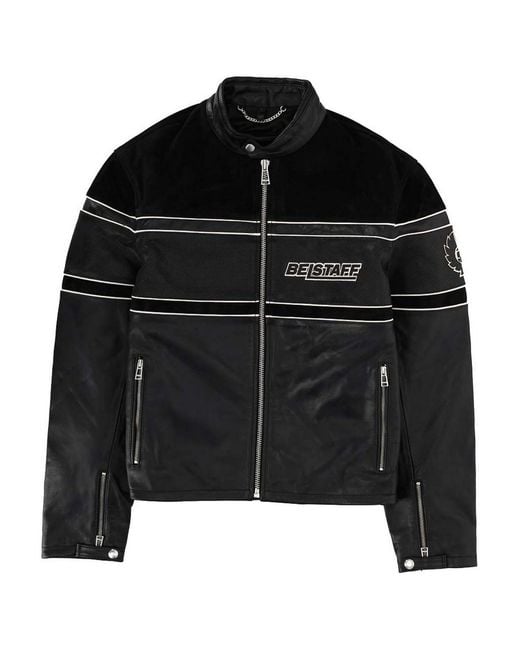 Belstaff Black Competition Speed Jacket for men
