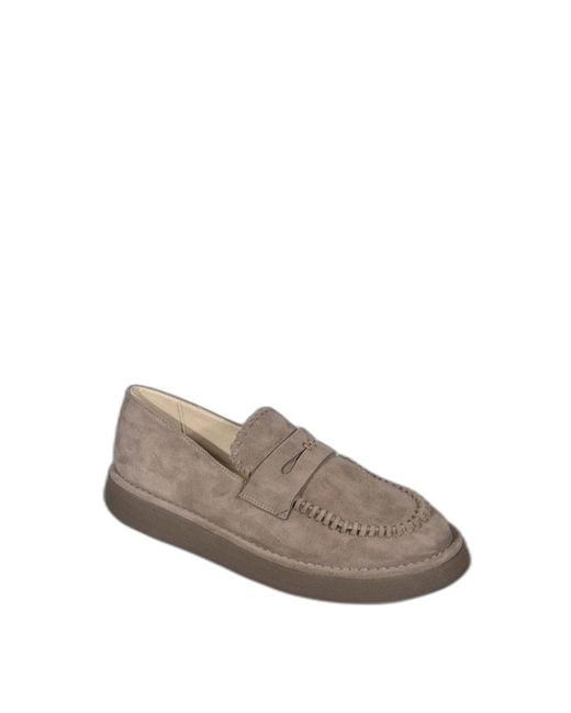 Giorgio Armani Brown Flat Shoes for men