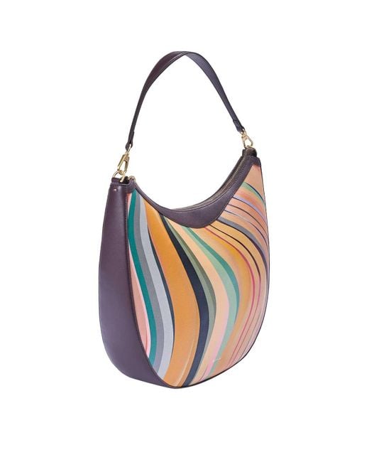 Paul Smith Blue Swirl Hobo Bag