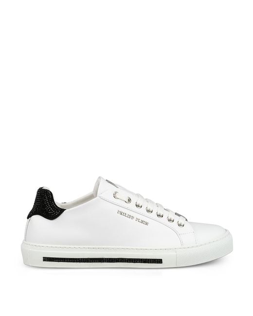 Philipp Plein White Lo-Top Original And Sneakers