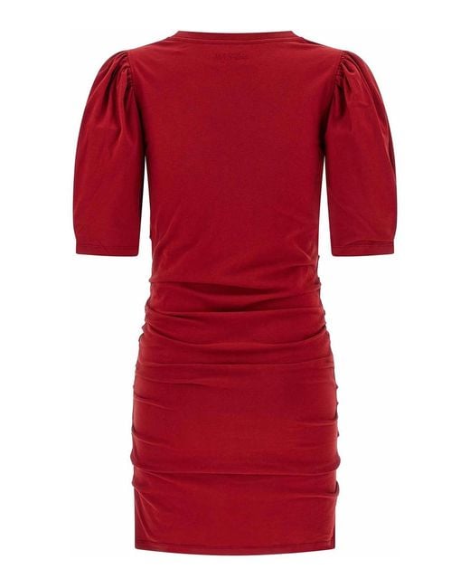 Isabel Marant Red Mylda Dress
