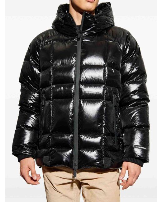 DSquared² Black Coats for men