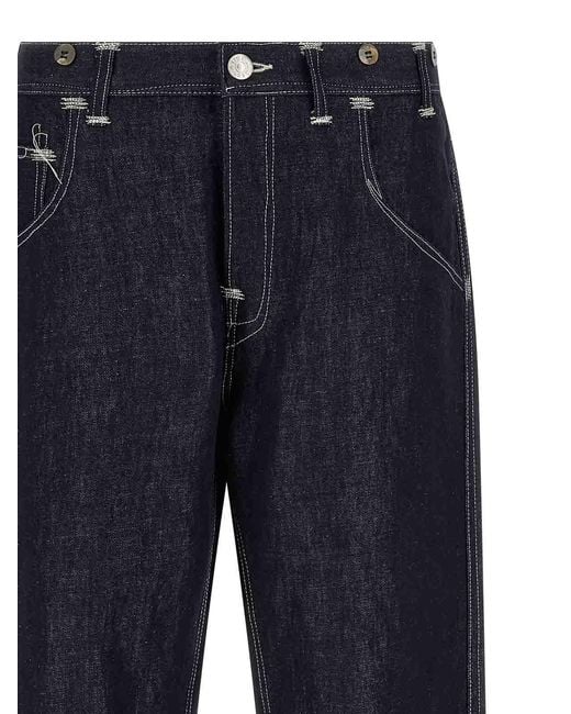 Junya Watanabe Blue X Levis Jeans for men