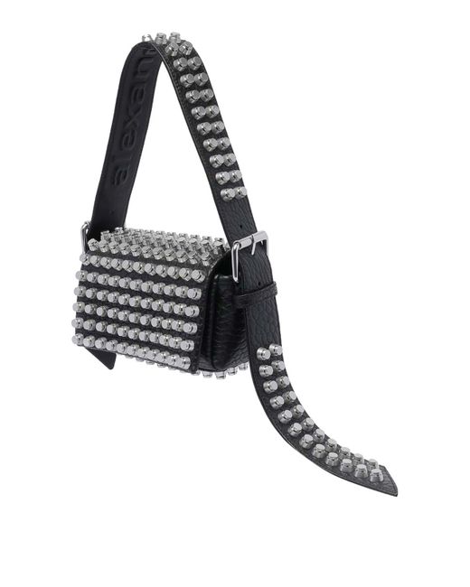 Alexander Wang Black Small Ricco Shoulder Bag