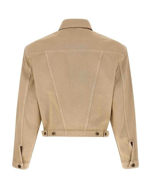Entire studios Natural Shrunken Denim Jacket for men