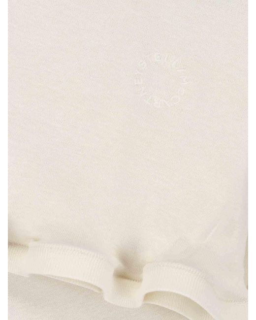 Stella McCartney White Cotton Tank Top