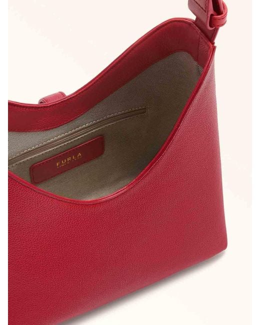 Furla Red Goccia S Hobo Bag