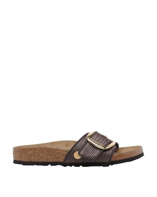 Birkenstock Brown Madrid Big Buckle Sandals