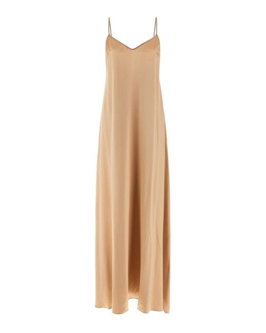 Ferragamo Natural Viscose Dress
