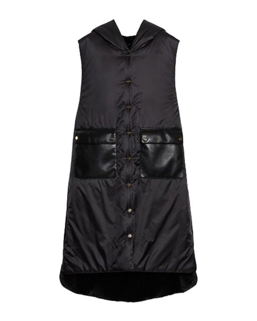 Max Mara Black Max Mara Long Reversible Vest