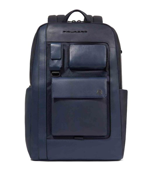 Piquadro Blue Pc Backpack 156 for men