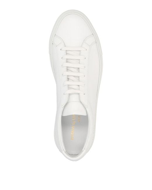 Common Projects White Achilles Low Sneakers