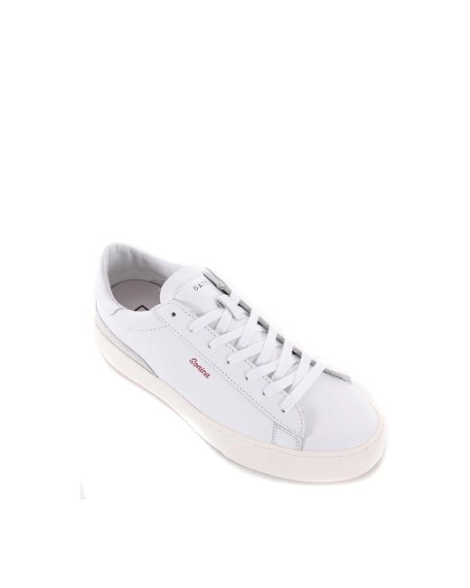 Date White Sneakers for men