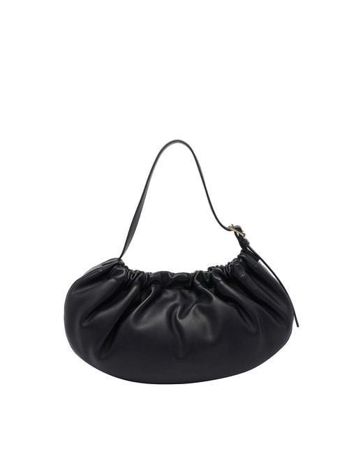 A.P.C. Black Ninon Hoop Shoulder Bag