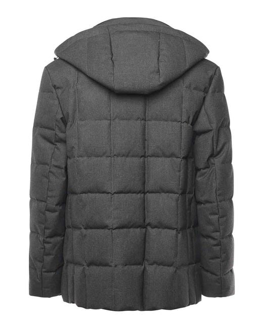 Fay Gray Padded Pea Coat for men