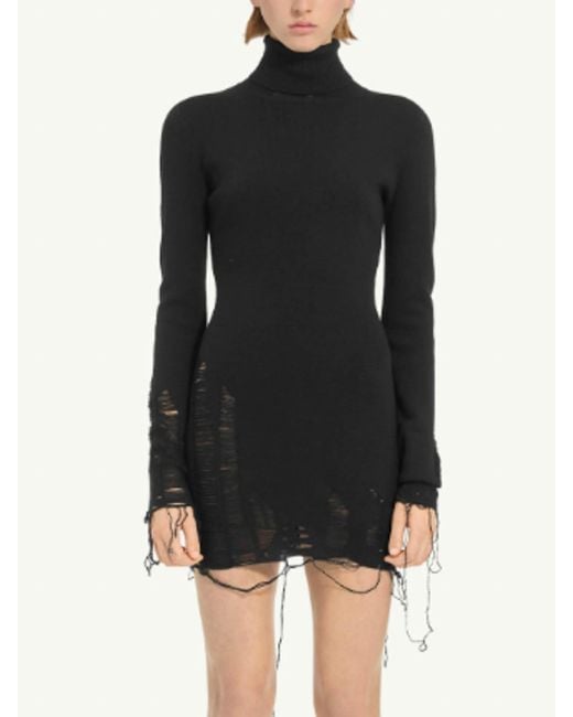 MM6 by Maison Margiela Black Short Dress