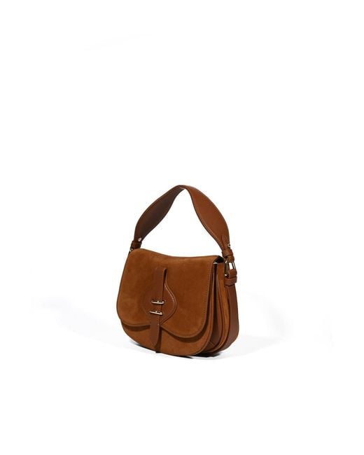 Coccinelle Brown Mavery Medium Shoulder Bag