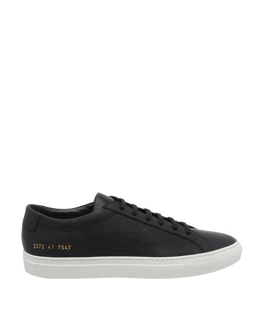 Common Projects Black Achilles Sneakers for men
