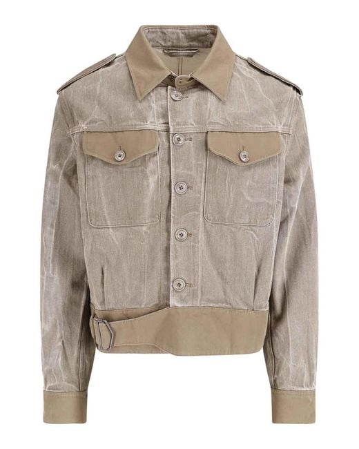 Our Legacy Brown Battle Jacket for men
