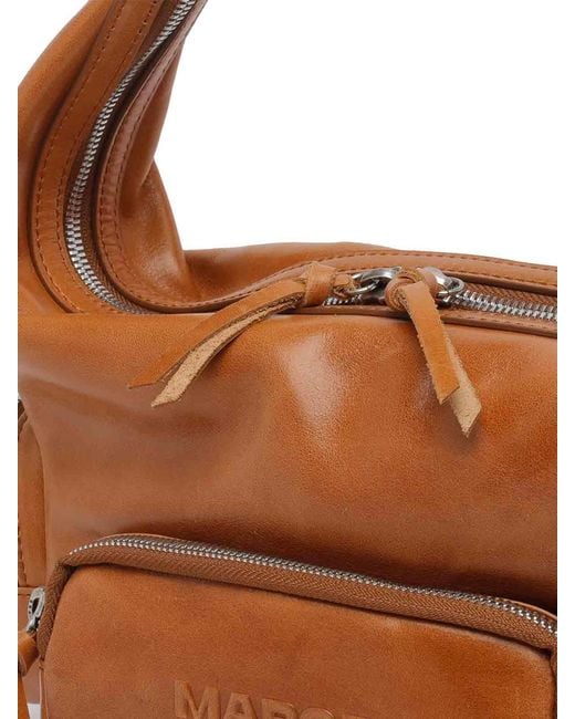 MARGE SHERWOOD Brown Mini City Ew Hobo Bag