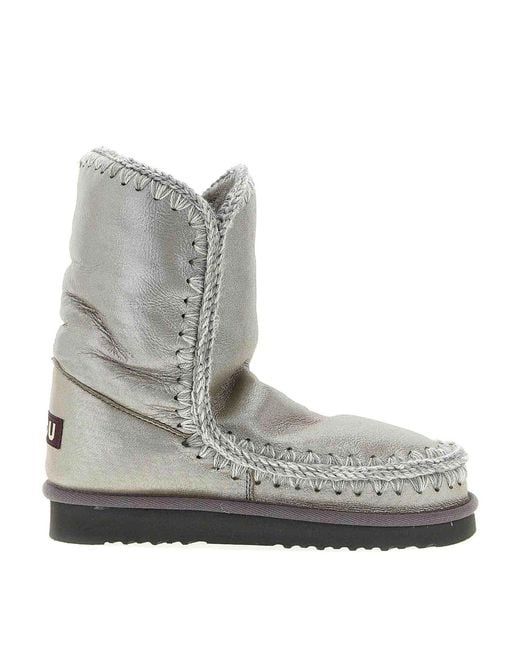 Mou Gray Eskimo 24 Ankle Boots